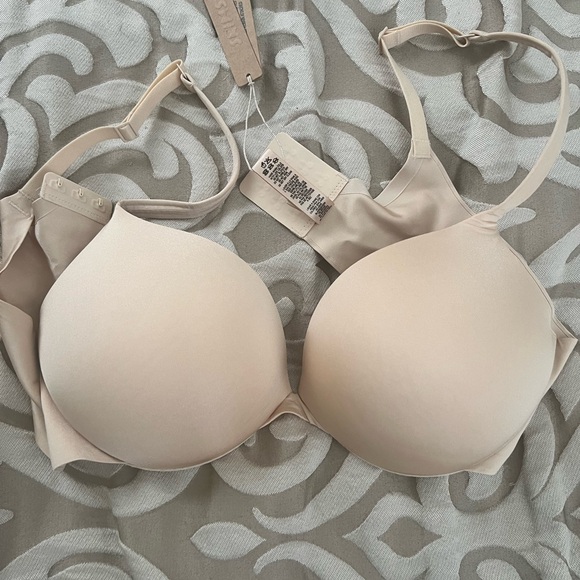 NWT Ultimate Collection Teardrop Underwire Push-Up Bra size 38B color is sand - Picture 9 of 10